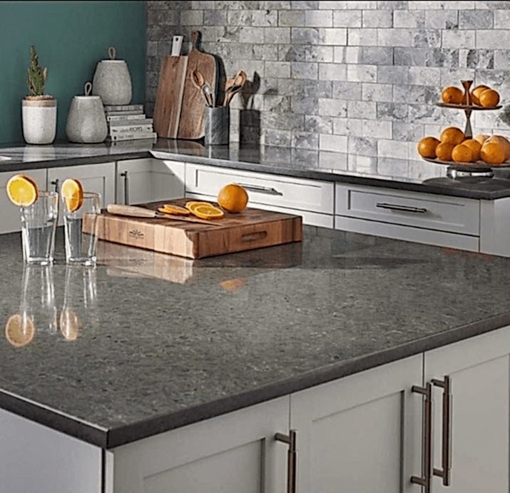 MSI Stone quartz countertops for kitchen remodel